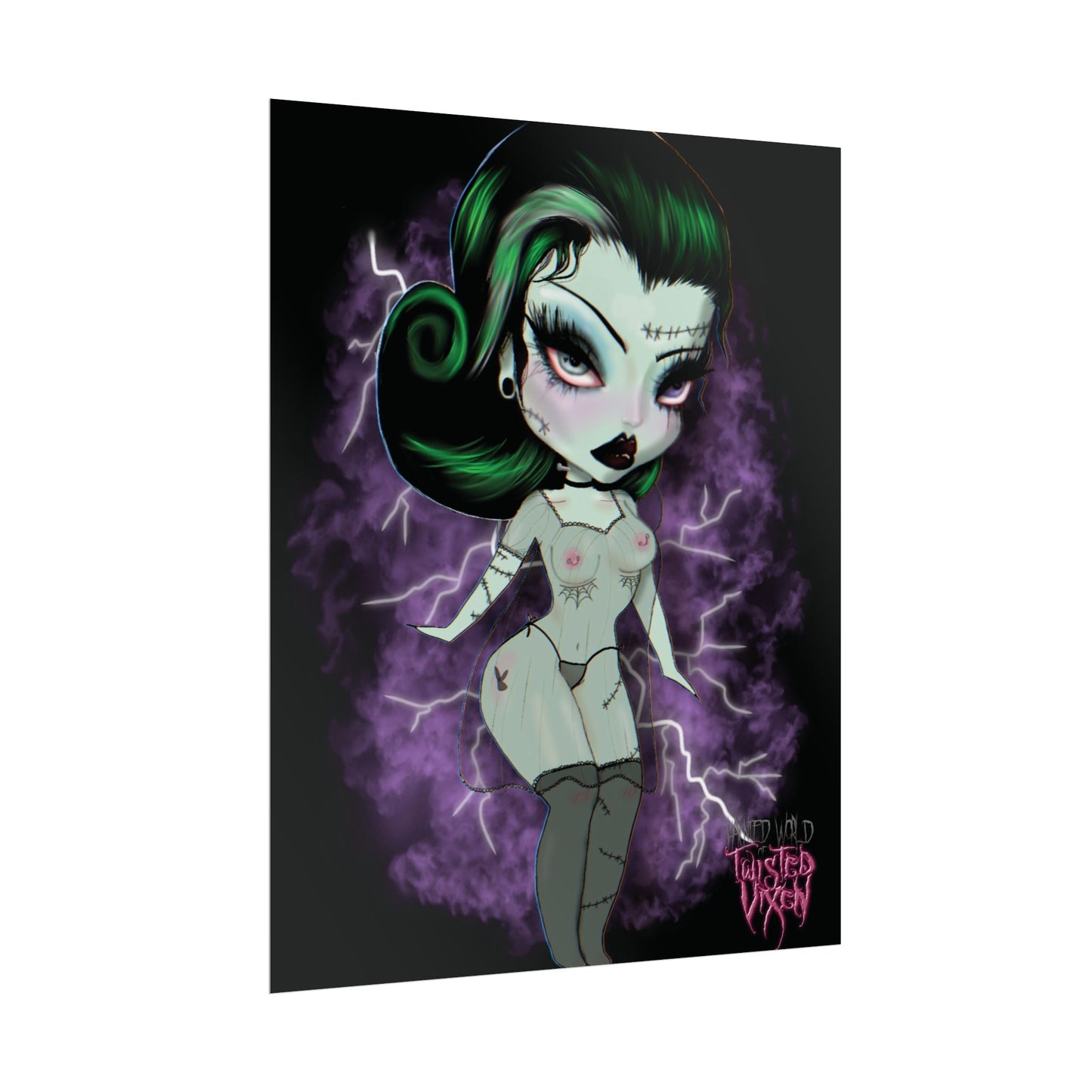 Frankies girl Rolled Poster
