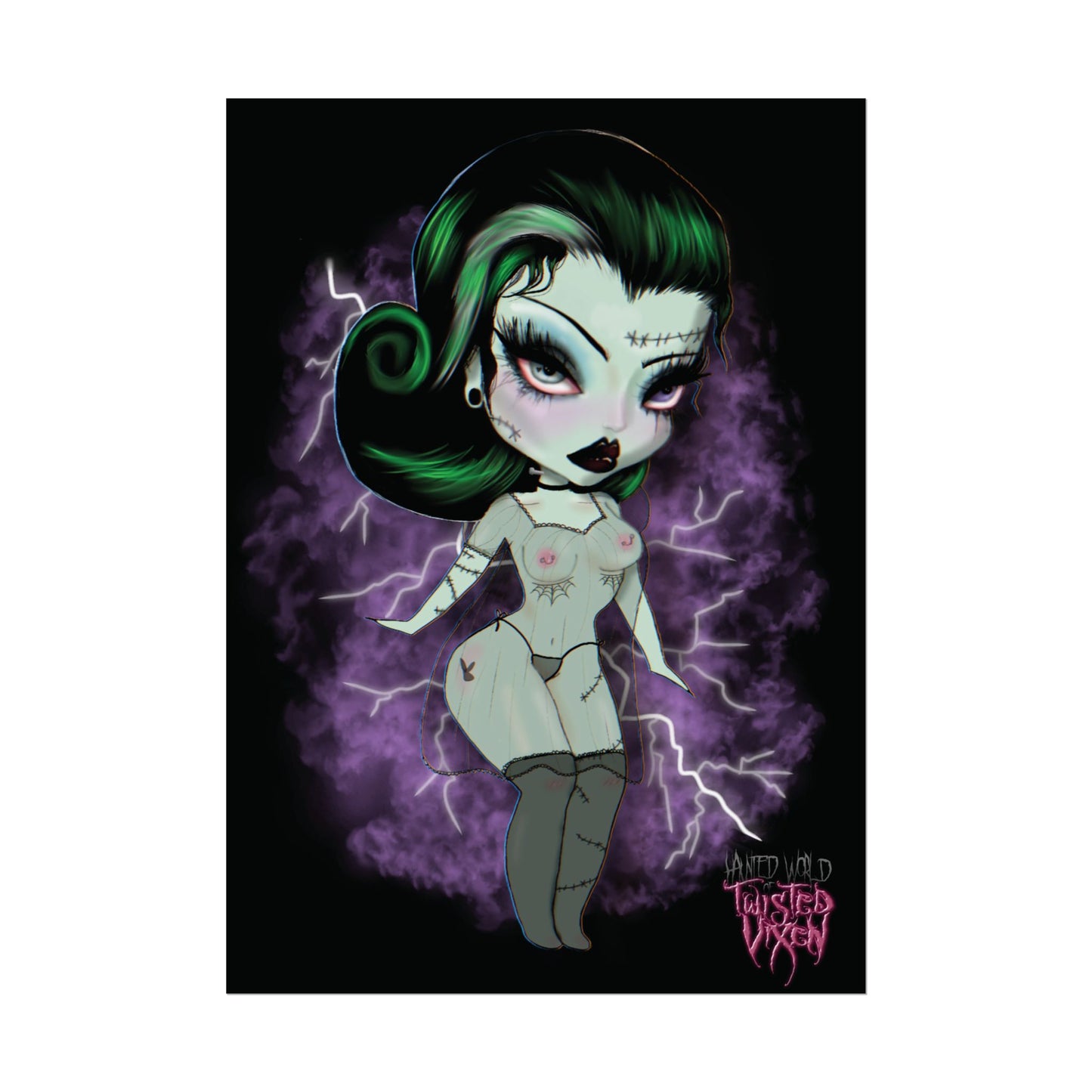 Frankies girl Rolled Poster