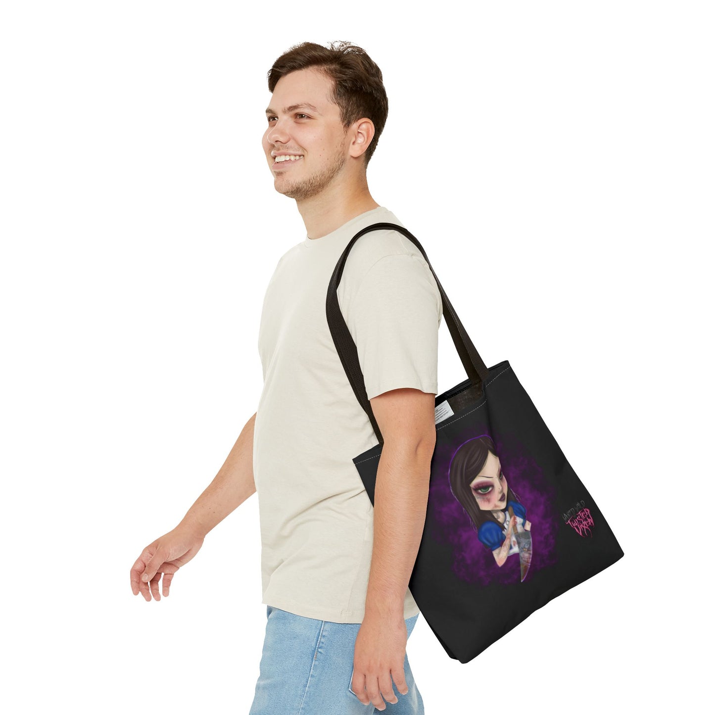 Twisted Alice Tote Bag