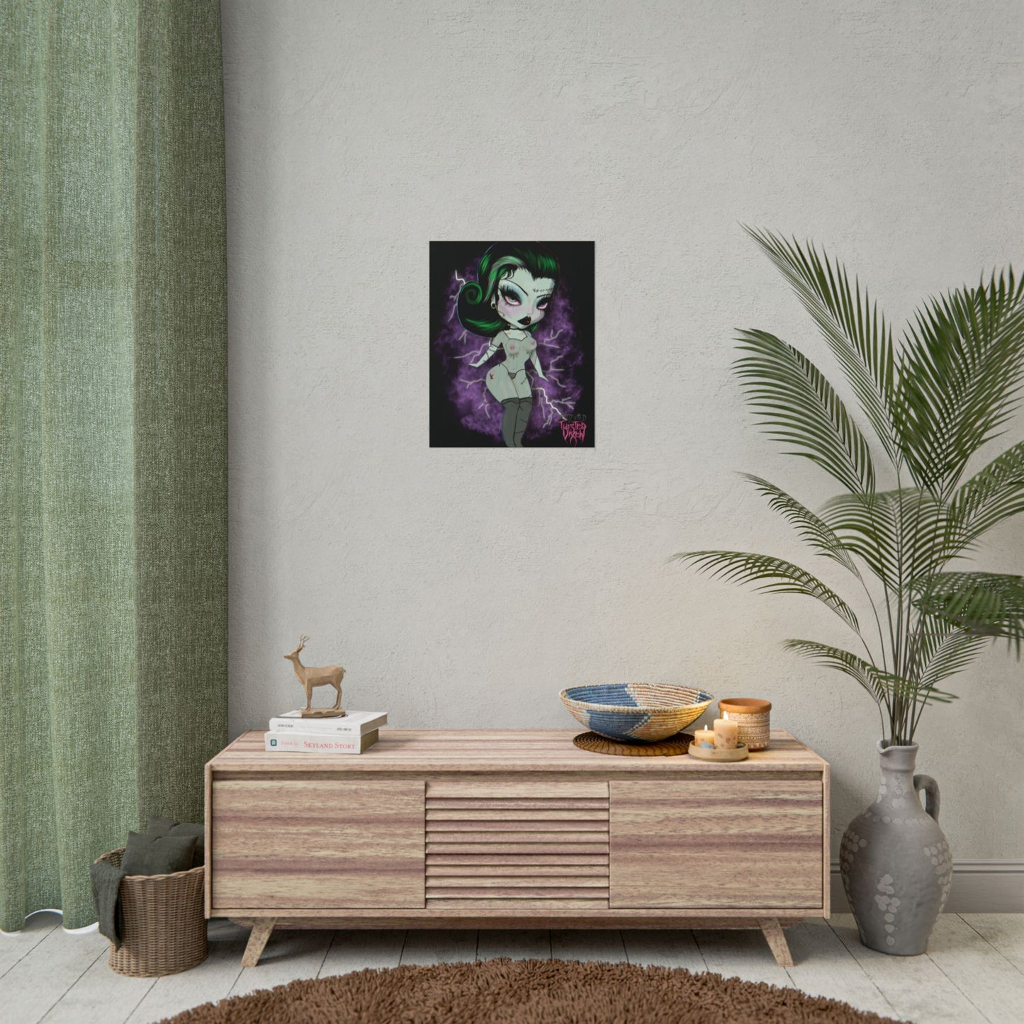 Frankies girl Rolled Poster