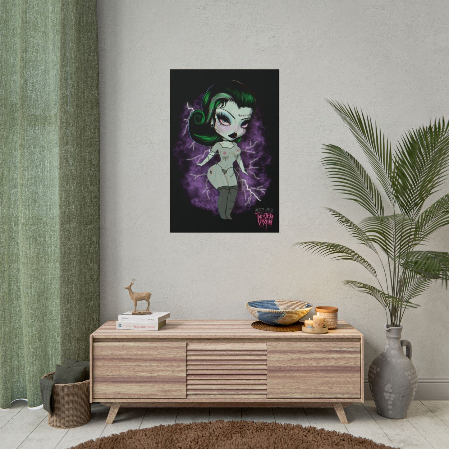 Frankies girl Rolled Poster