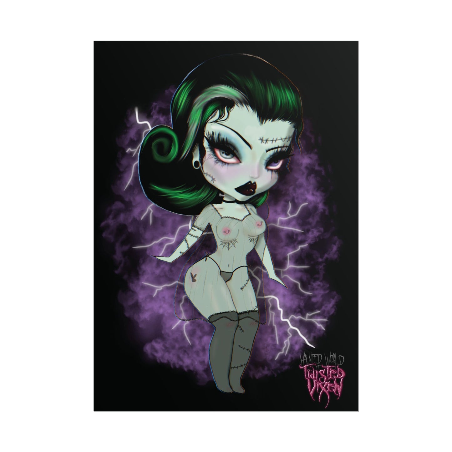 Frankies girl Rolled Poster