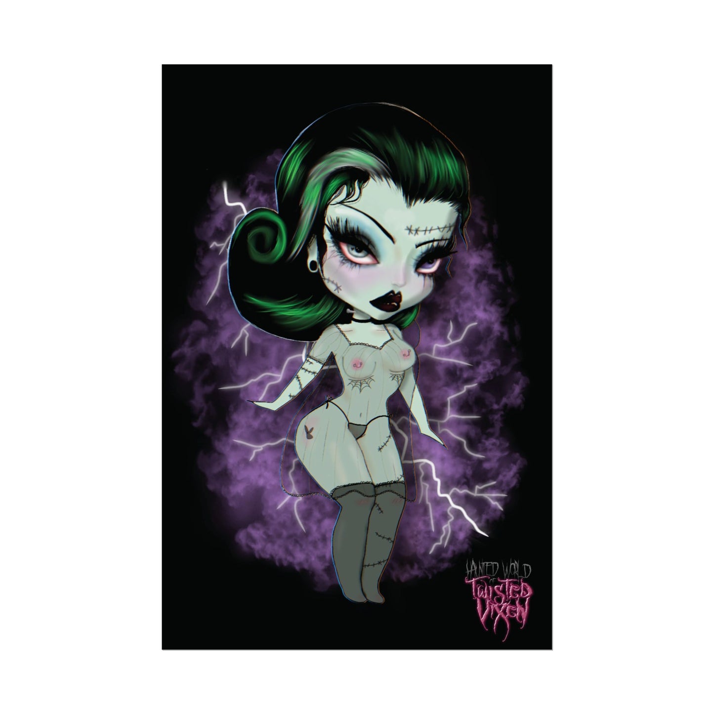 Frankies girl Rolled Poster