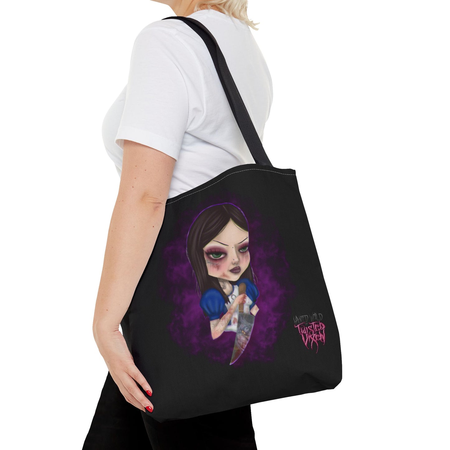 Twisted Alice Tote Bag