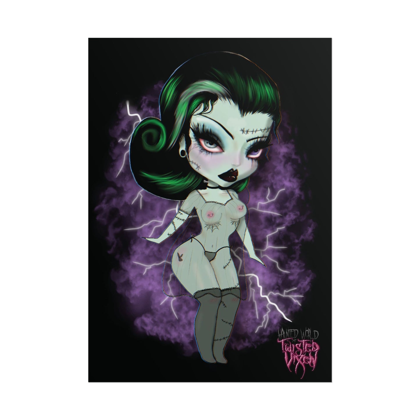 Frankies girl Rolled Poster