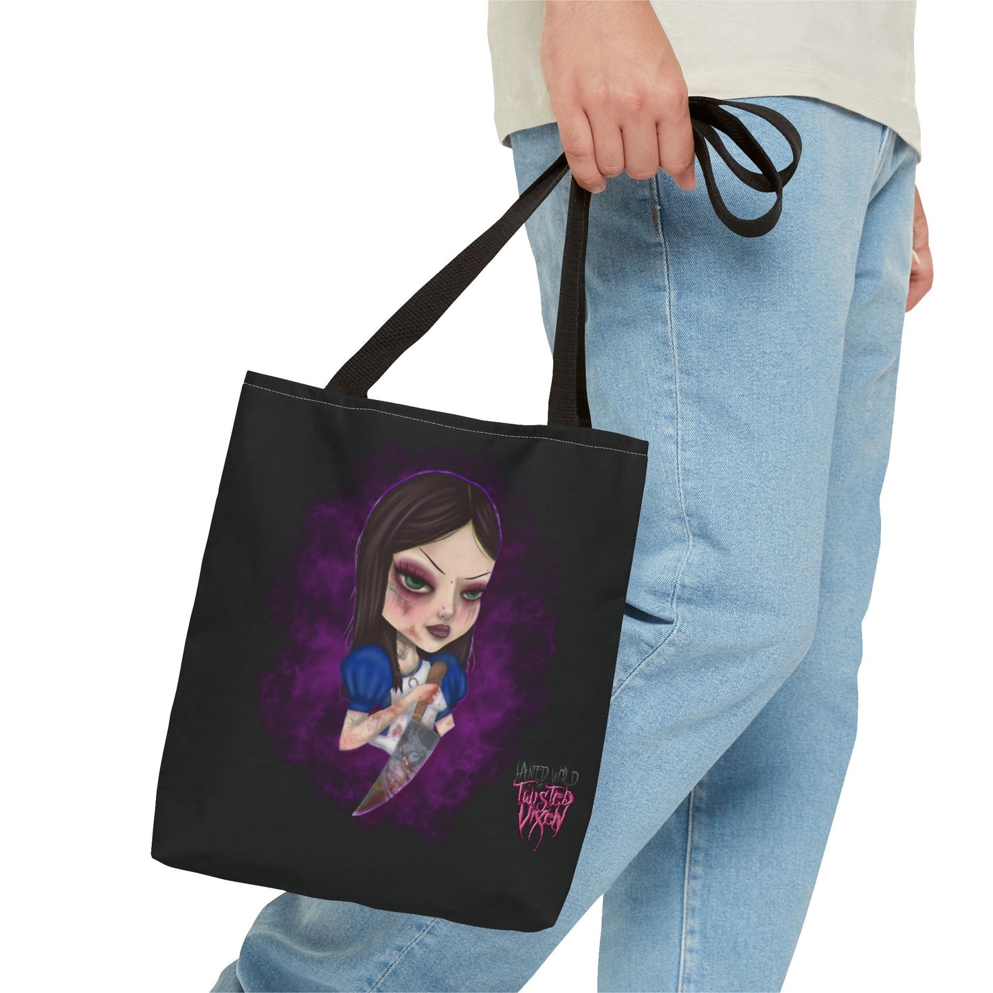 Twisted Alice Tote Bag
