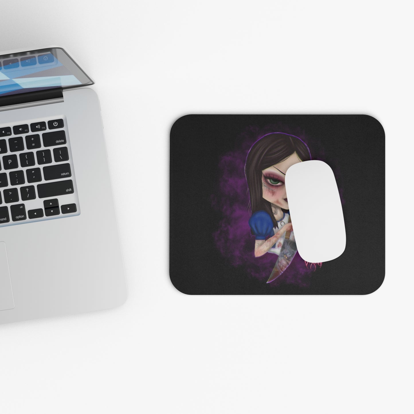Twisted Alice Mouse Pad (Rectangle)