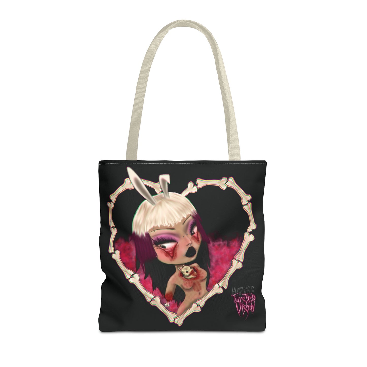 Bunny Eat your heart out tote bag