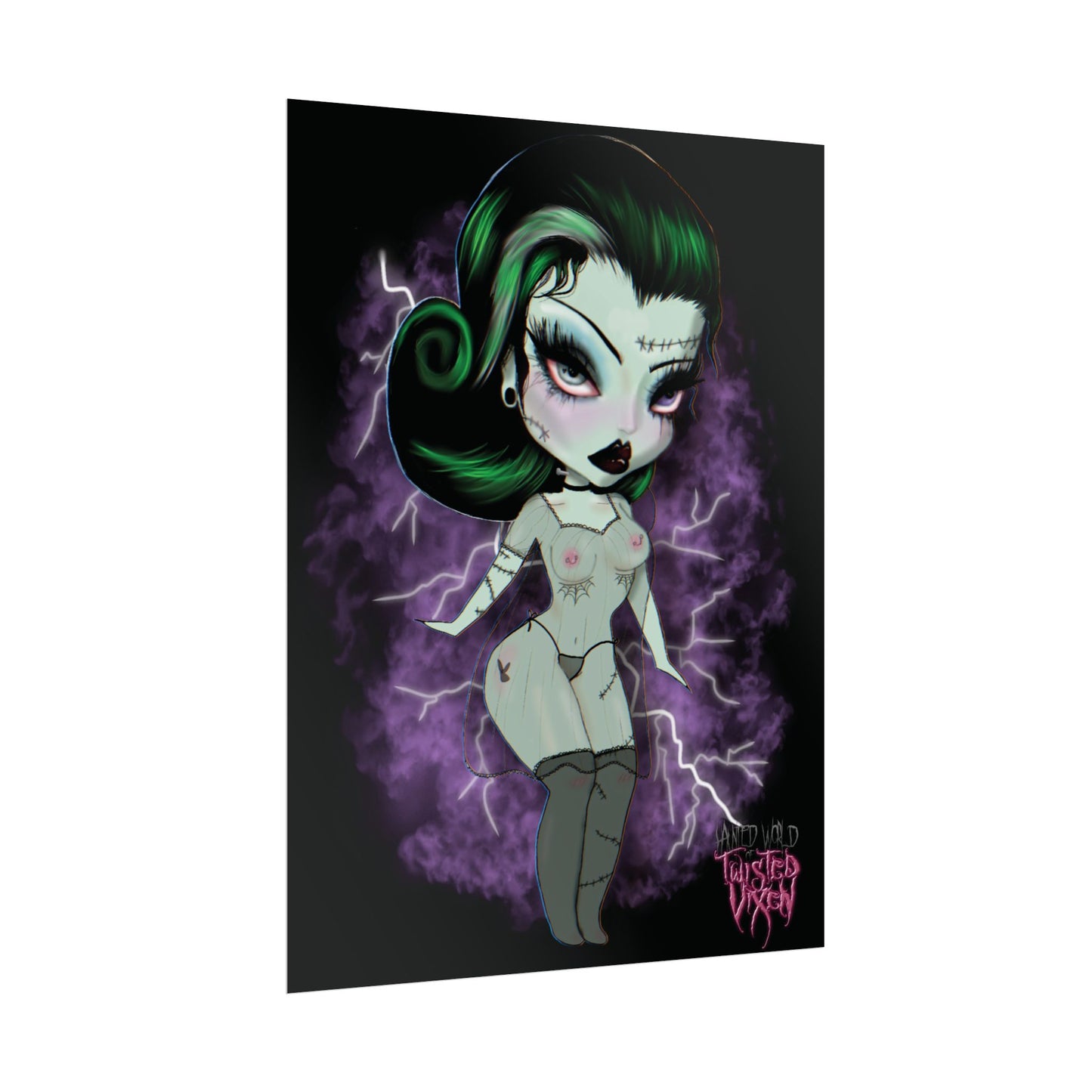 Frankies girl Rolled Poster