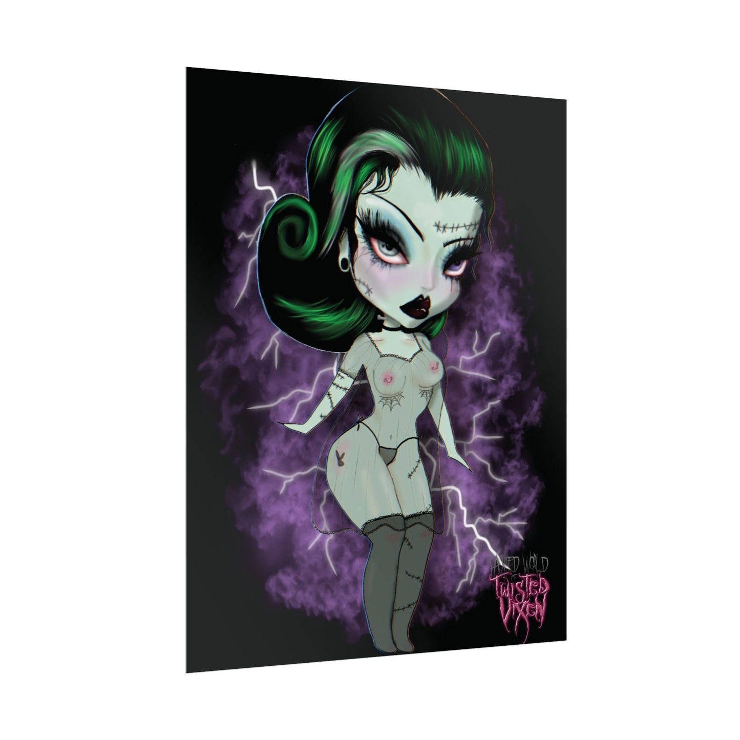 Frankies girl Rolled Poster