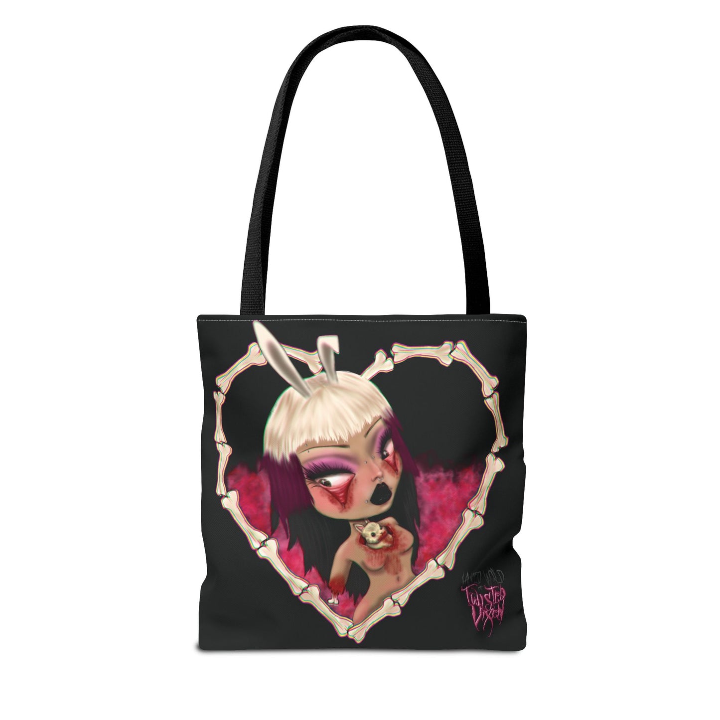 Bunny Eat your heart out tote bag