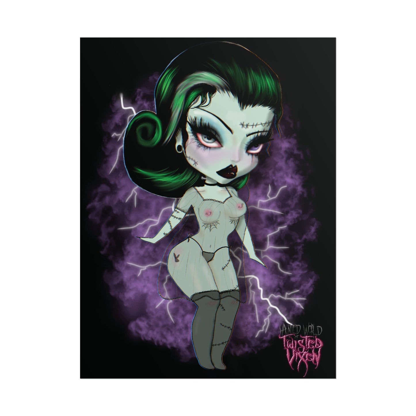 Frankies girl Rolled Poster