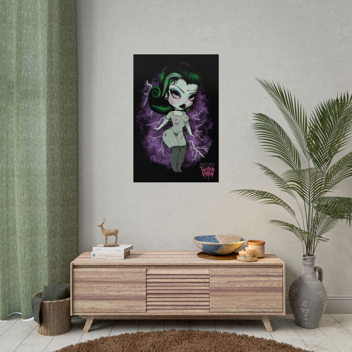 Frankies girl Rolled Poster