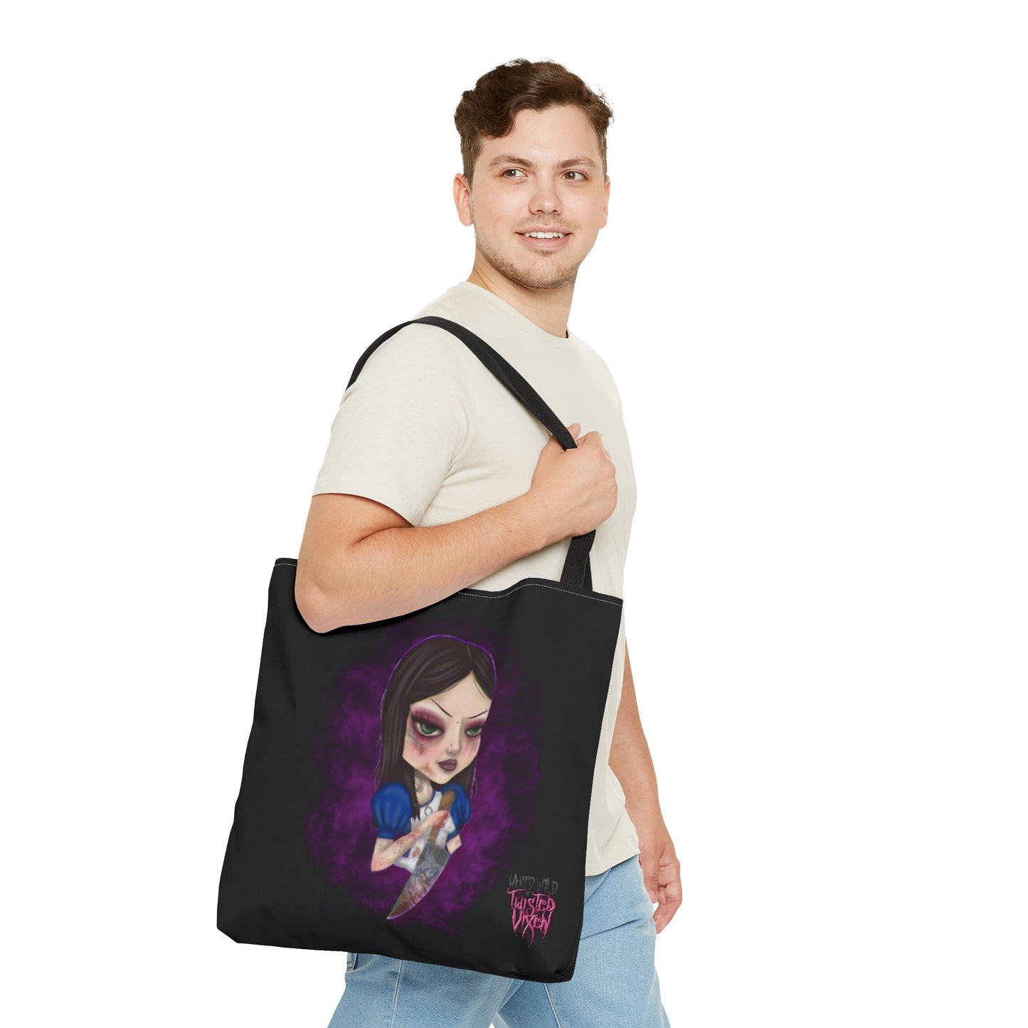 Twisted Alice Tote Bag