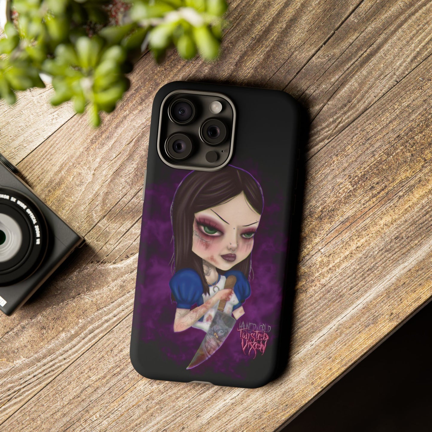 Twisted Alice phone case