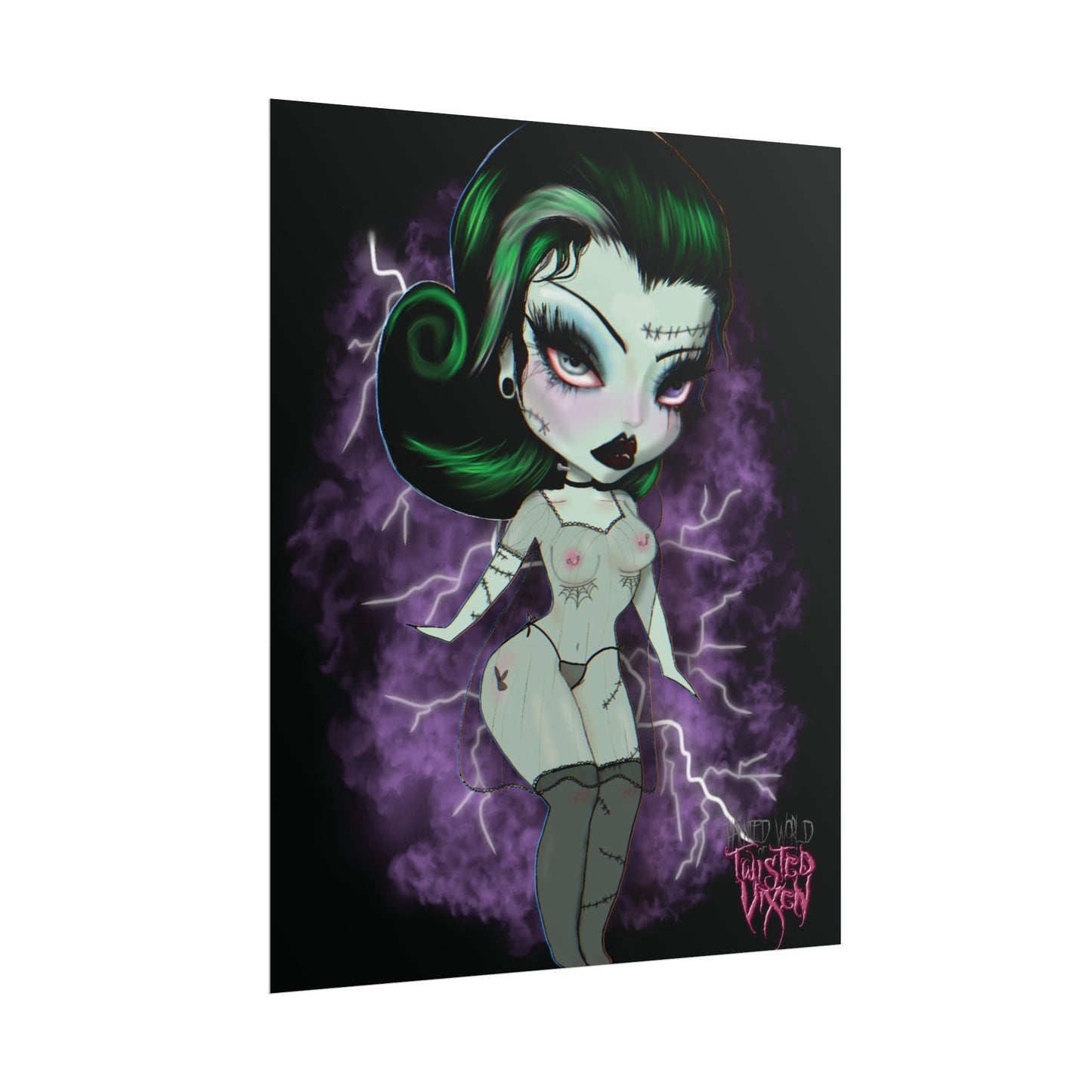 Frankies girl Rolled Poster
