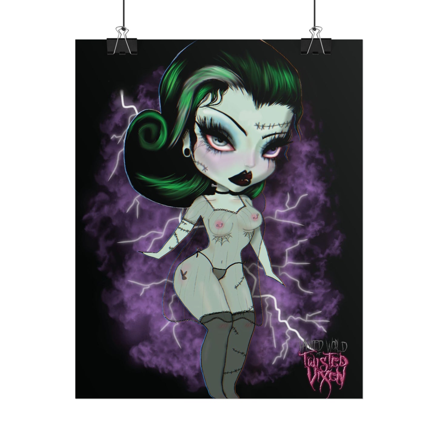Frankies girl Rolled Poster