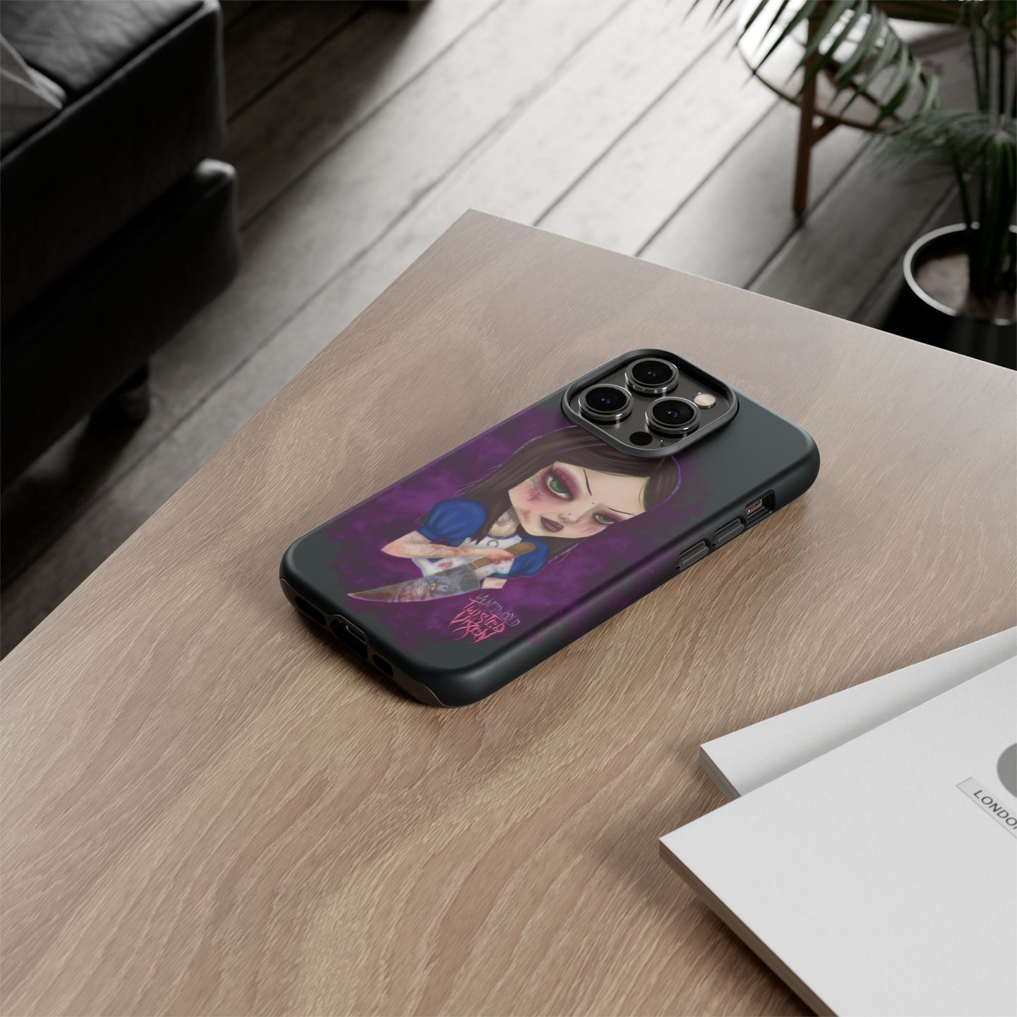 Twisted Alice phone case