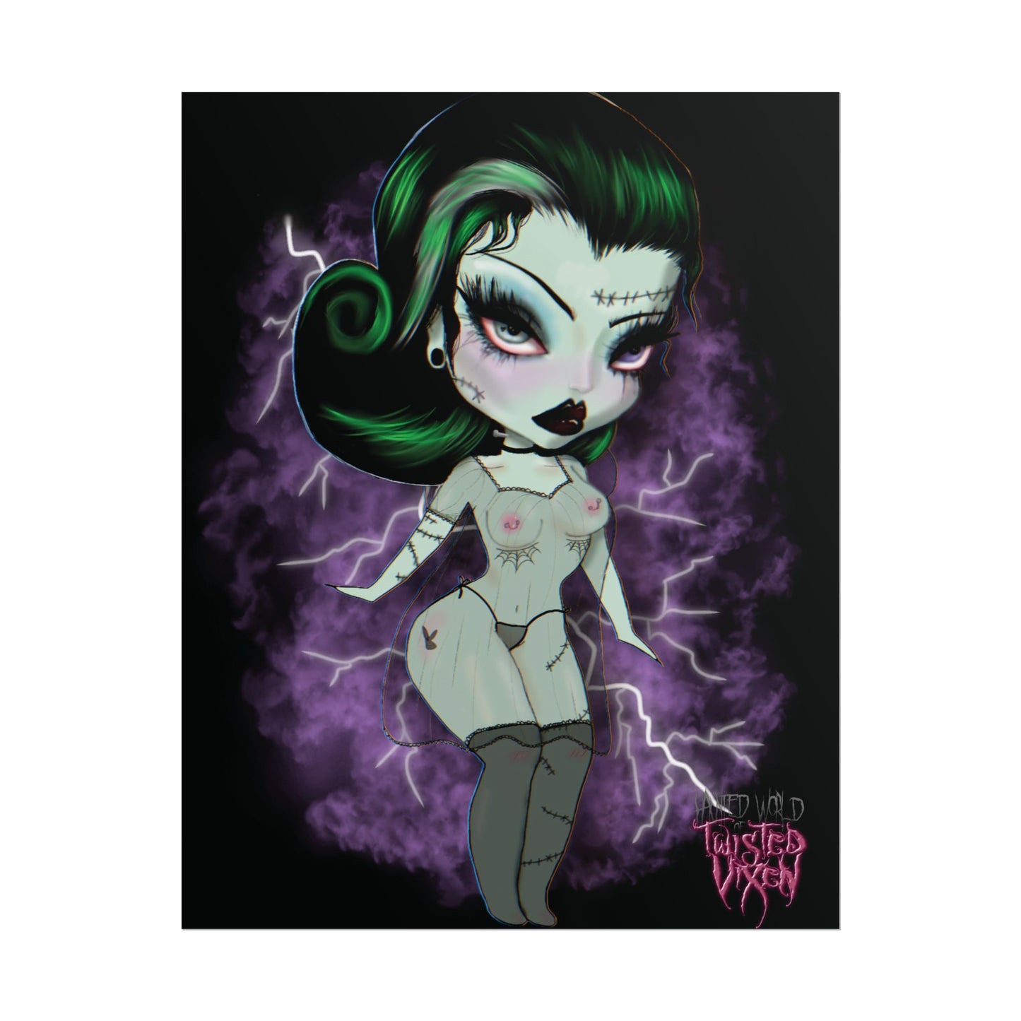Frankies girl Rolled Poster