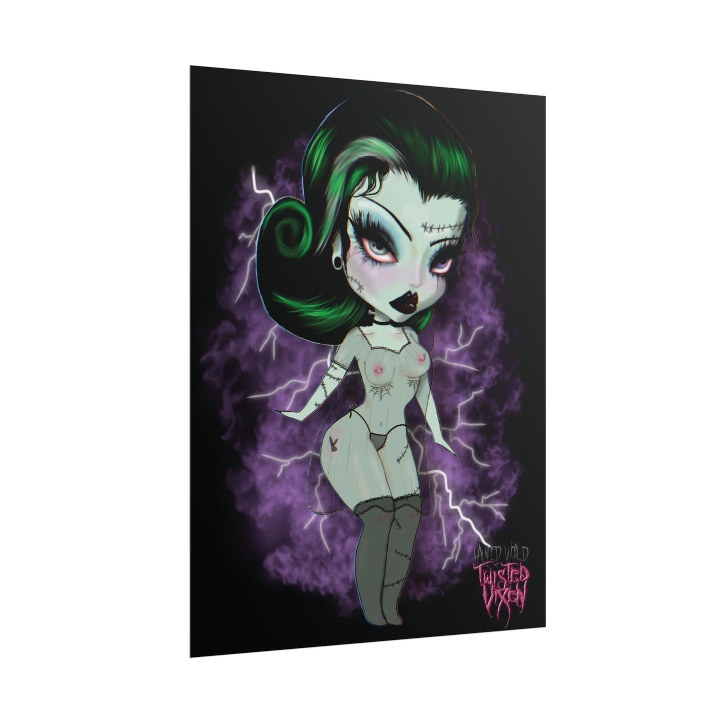 Frankies girl Rolled Poster