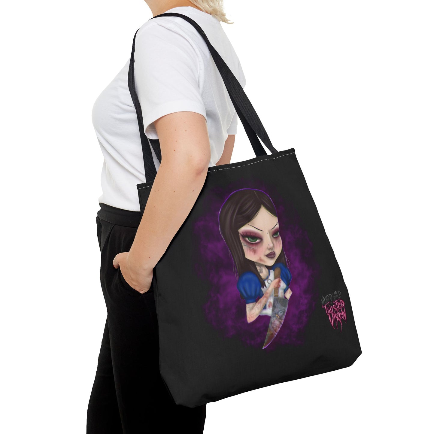 Twisted Alice Tote Bag