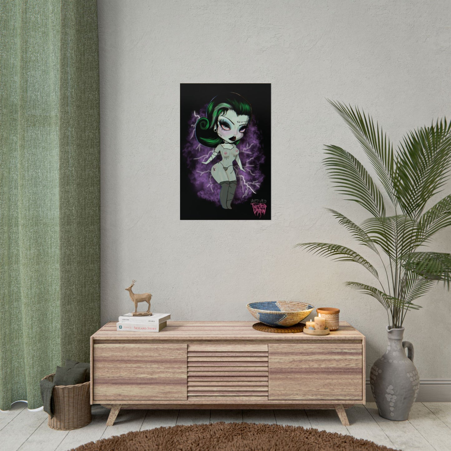 Frankies girl Rolled Poster