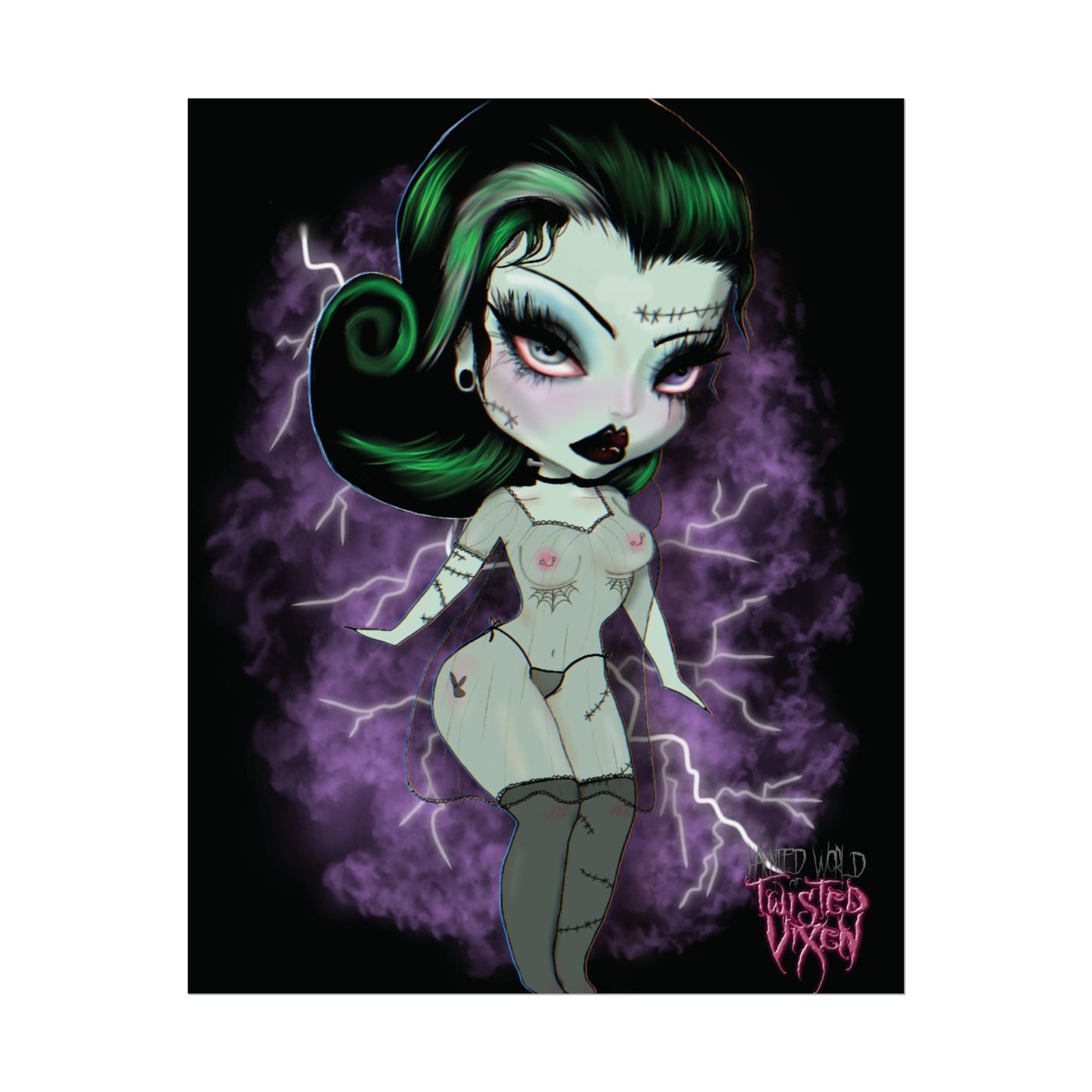 Frankies girl Rolled Poster