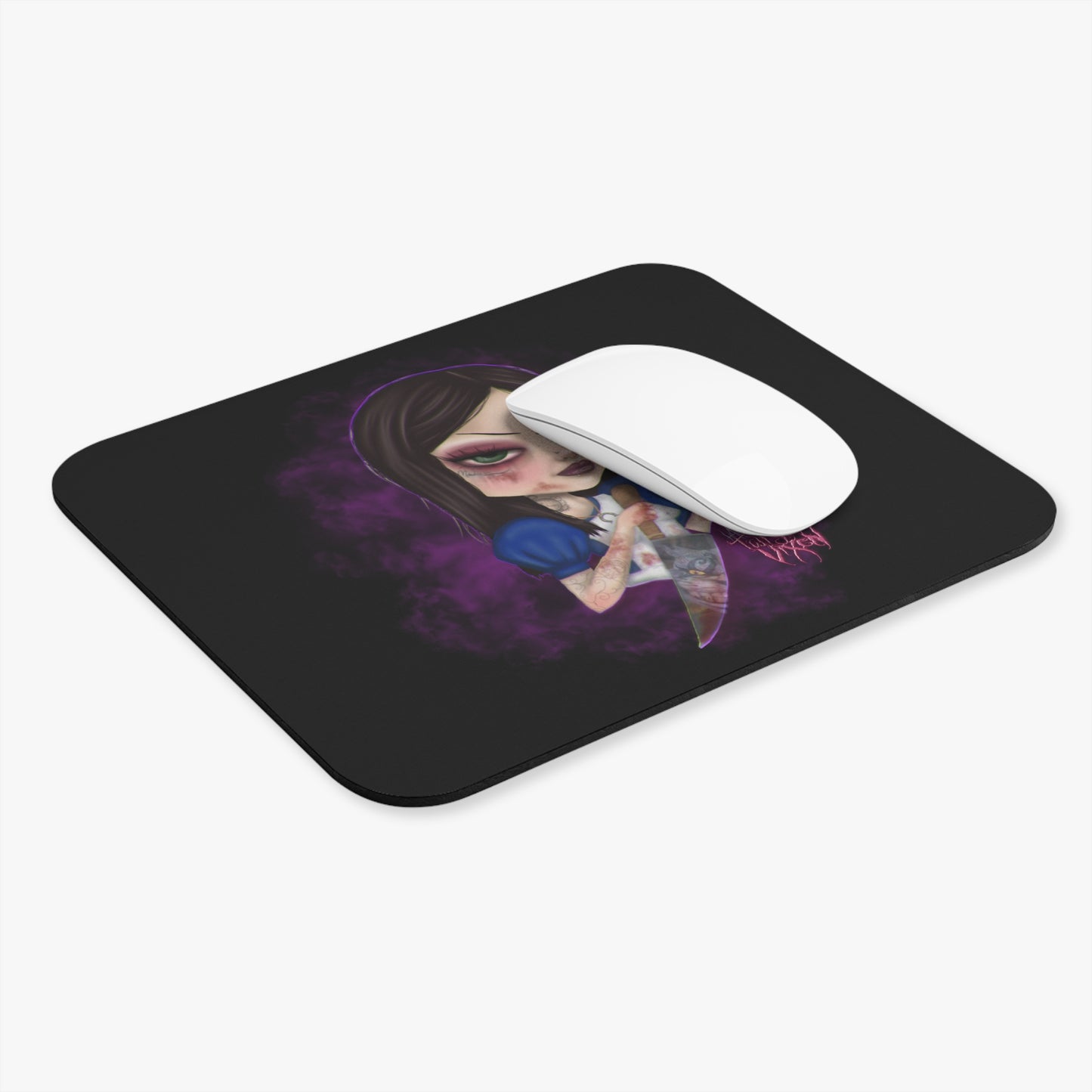 Twisted Alice Mouse Pad (Rectangle)