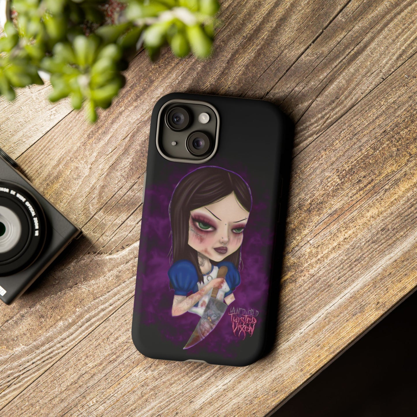 Twisted Alice phone case