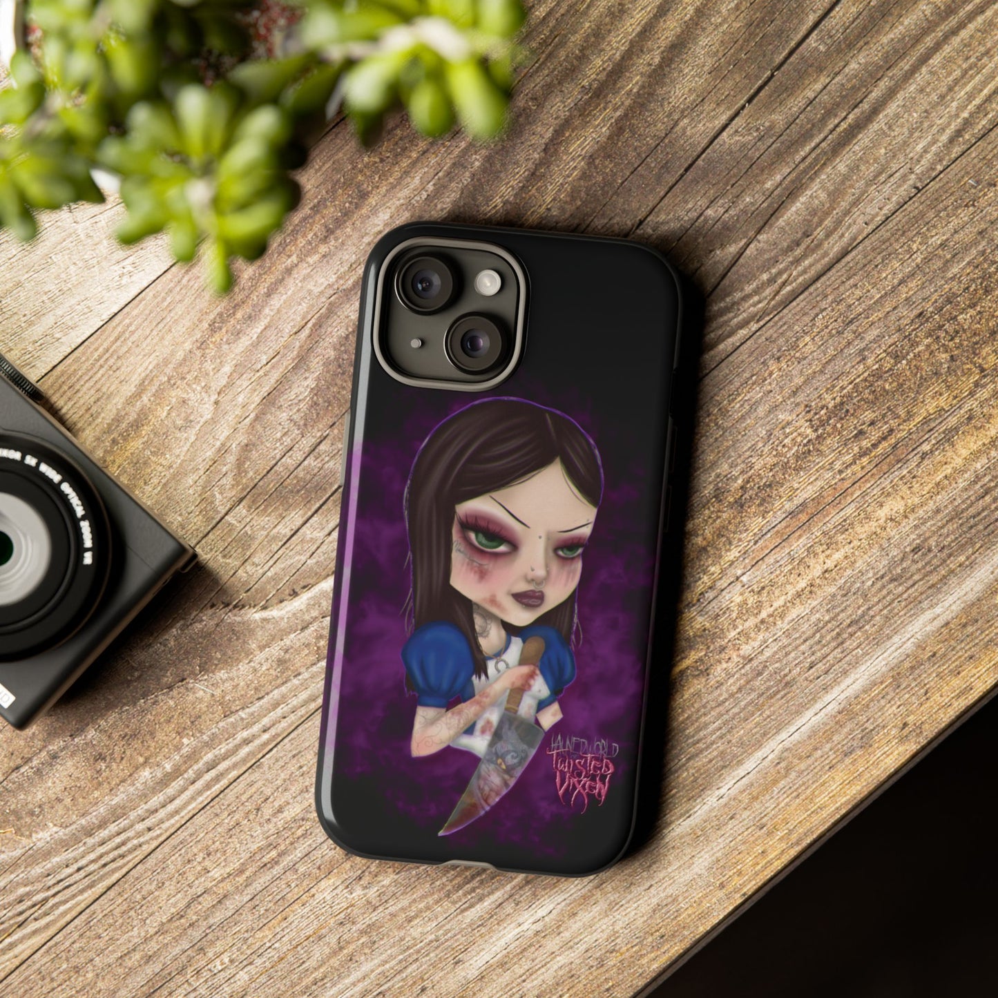Twisted Alice phone case