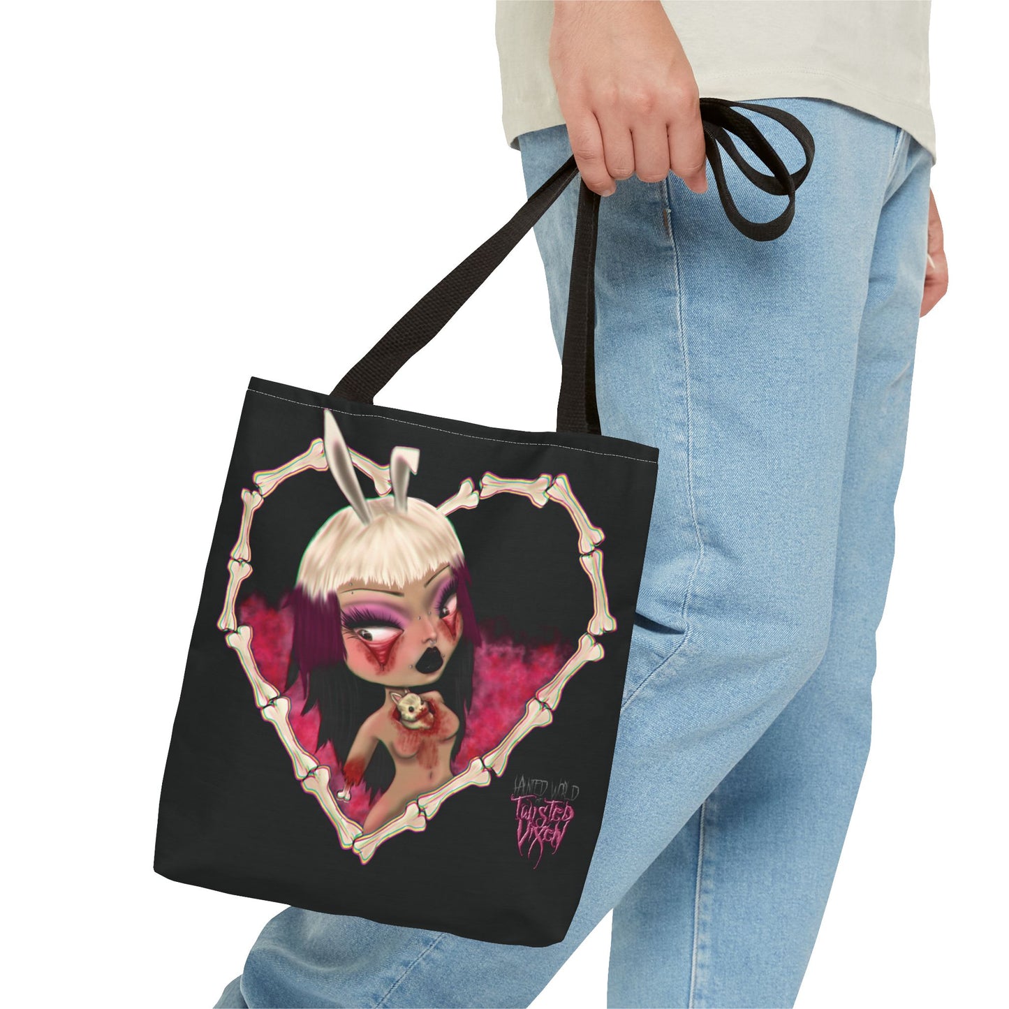Bunny Eat your heart out tote bag