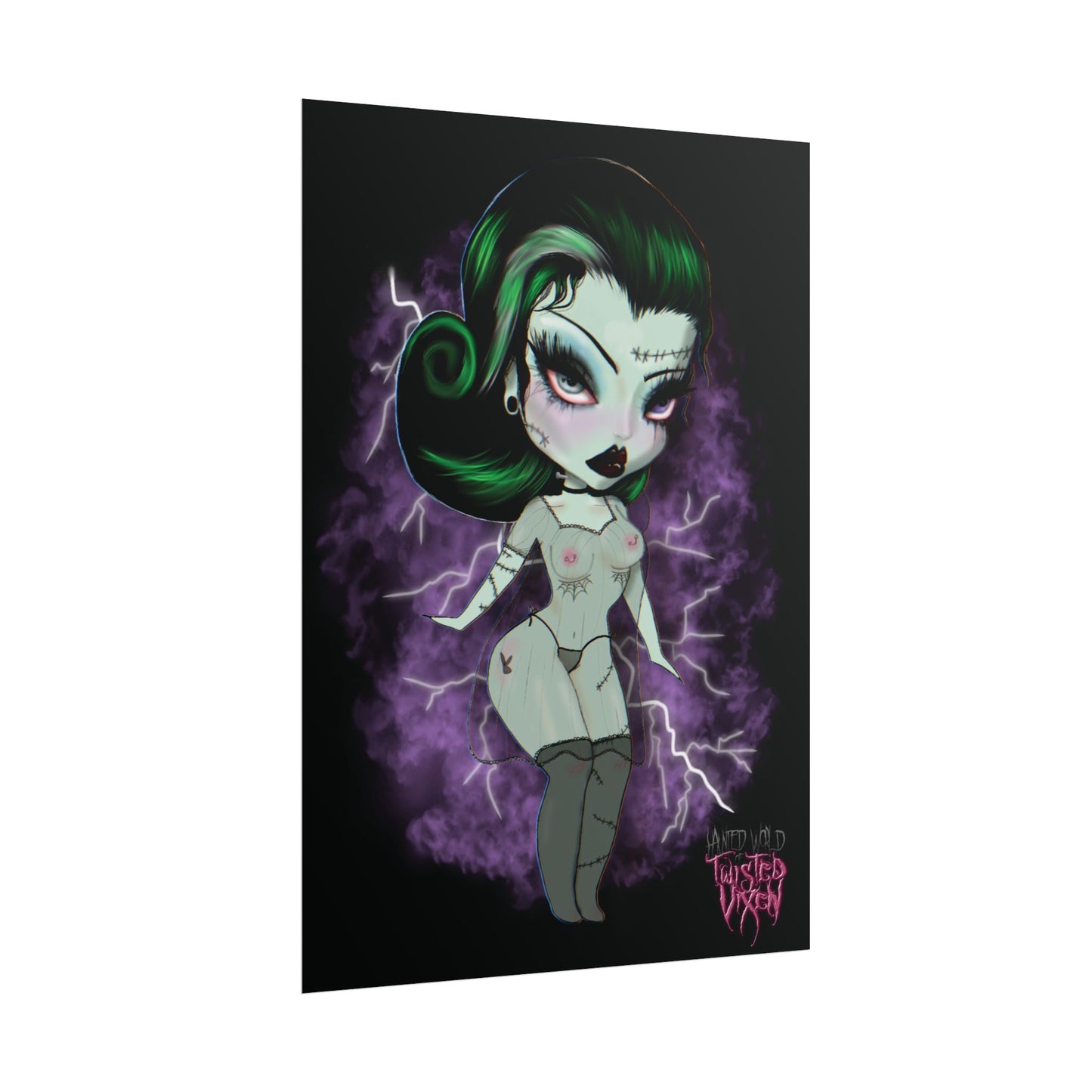 Frankies girl Rolled Poster