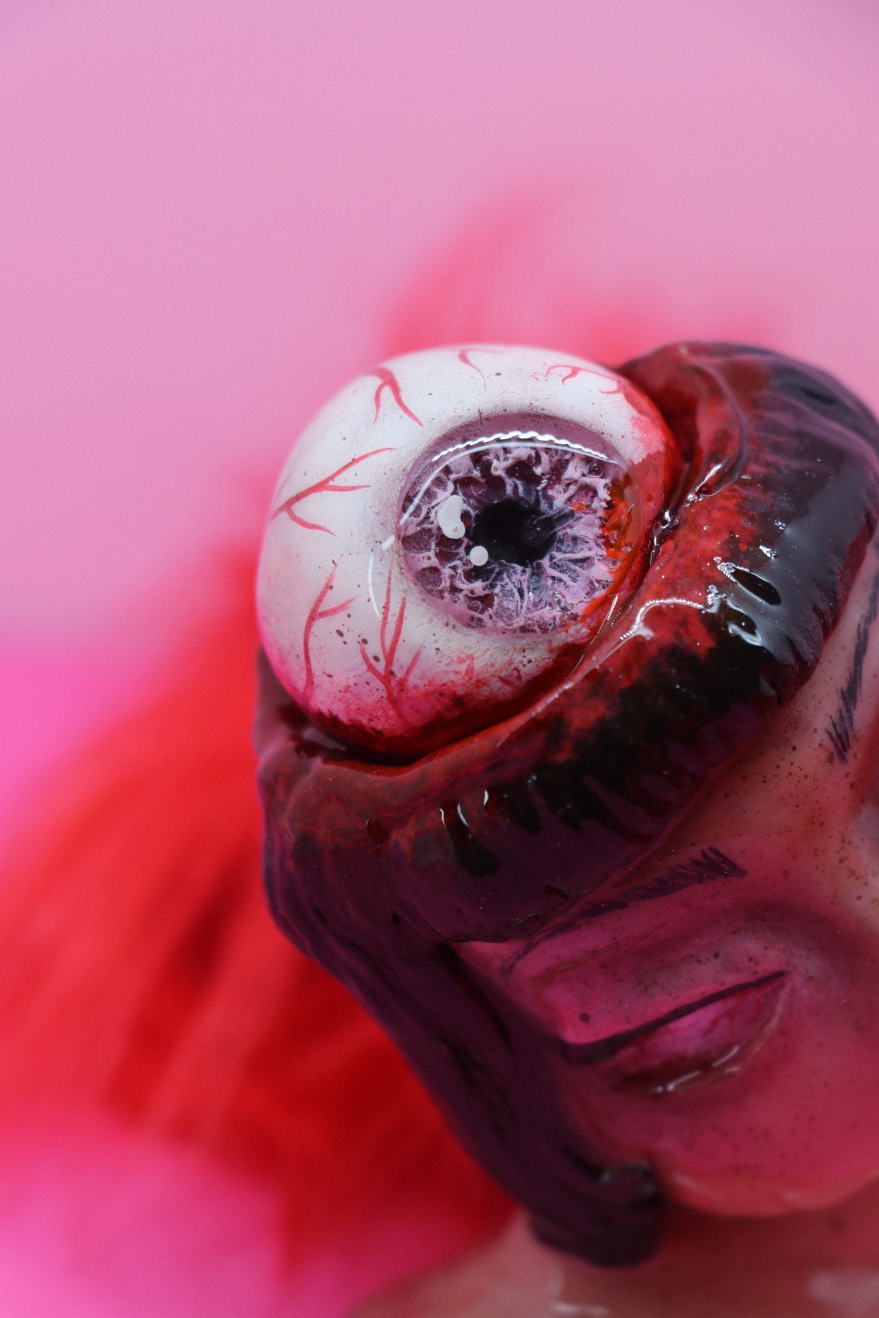 ooak sculpture Aeye