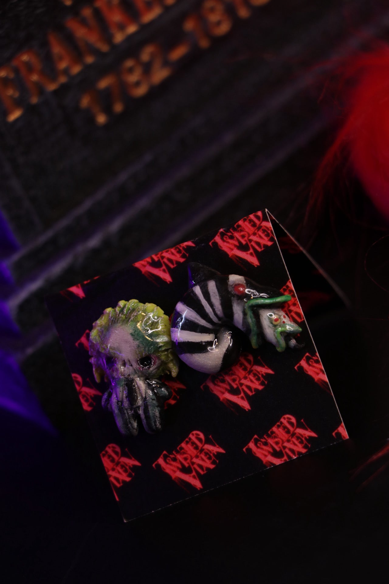Beetlejuice studs