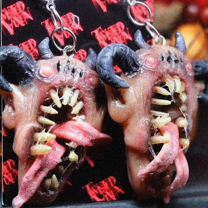 Monster polymerclay Earrings