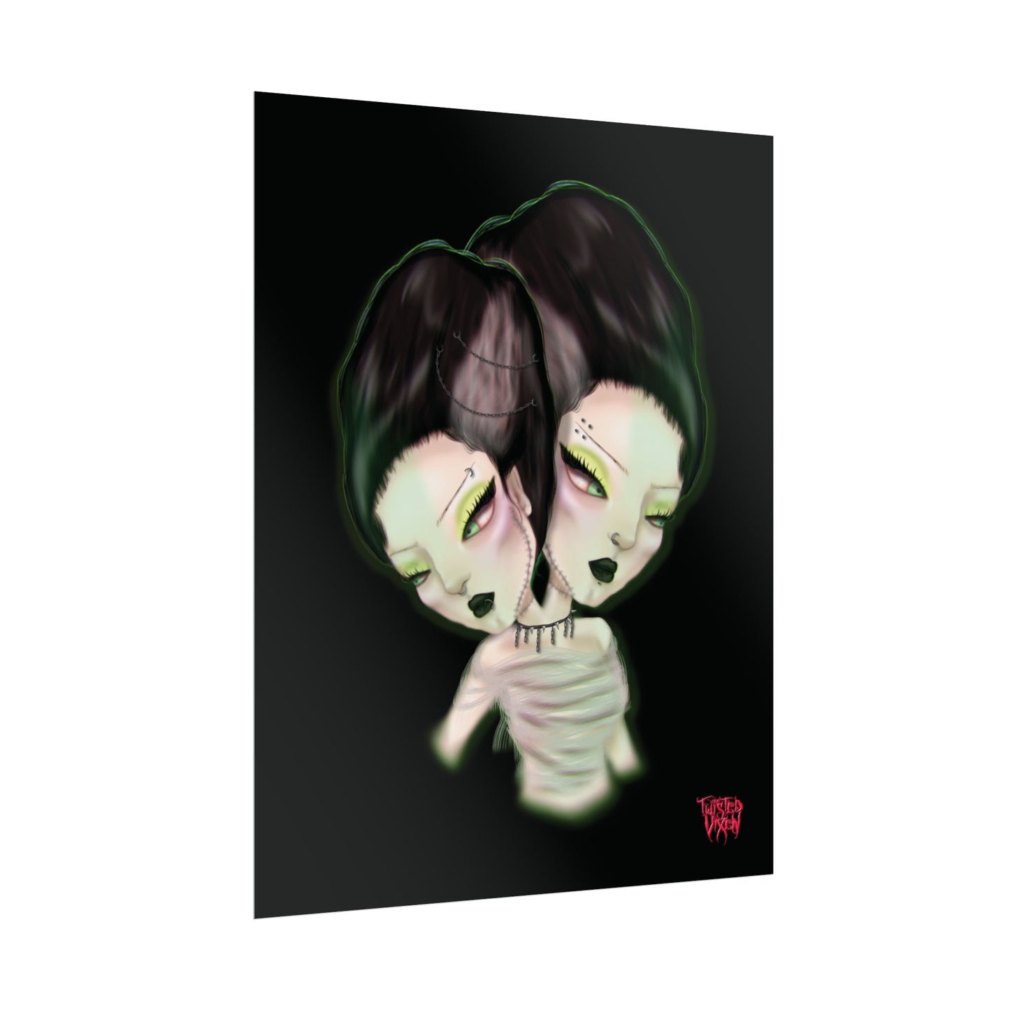 Brides of frankenstein Rolled Posters