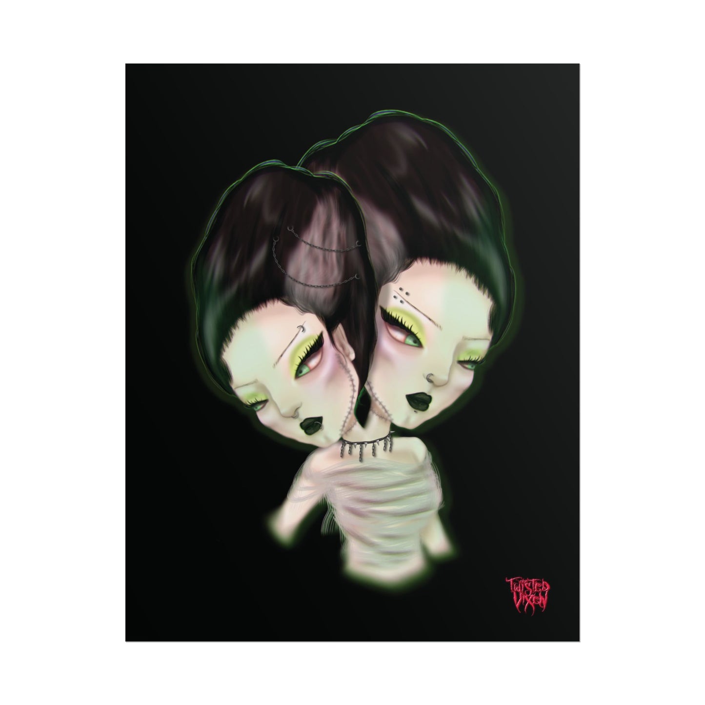 Brides of frankenstein Rolled Posters