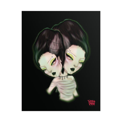 Brides of frankenstein Rolled Posters