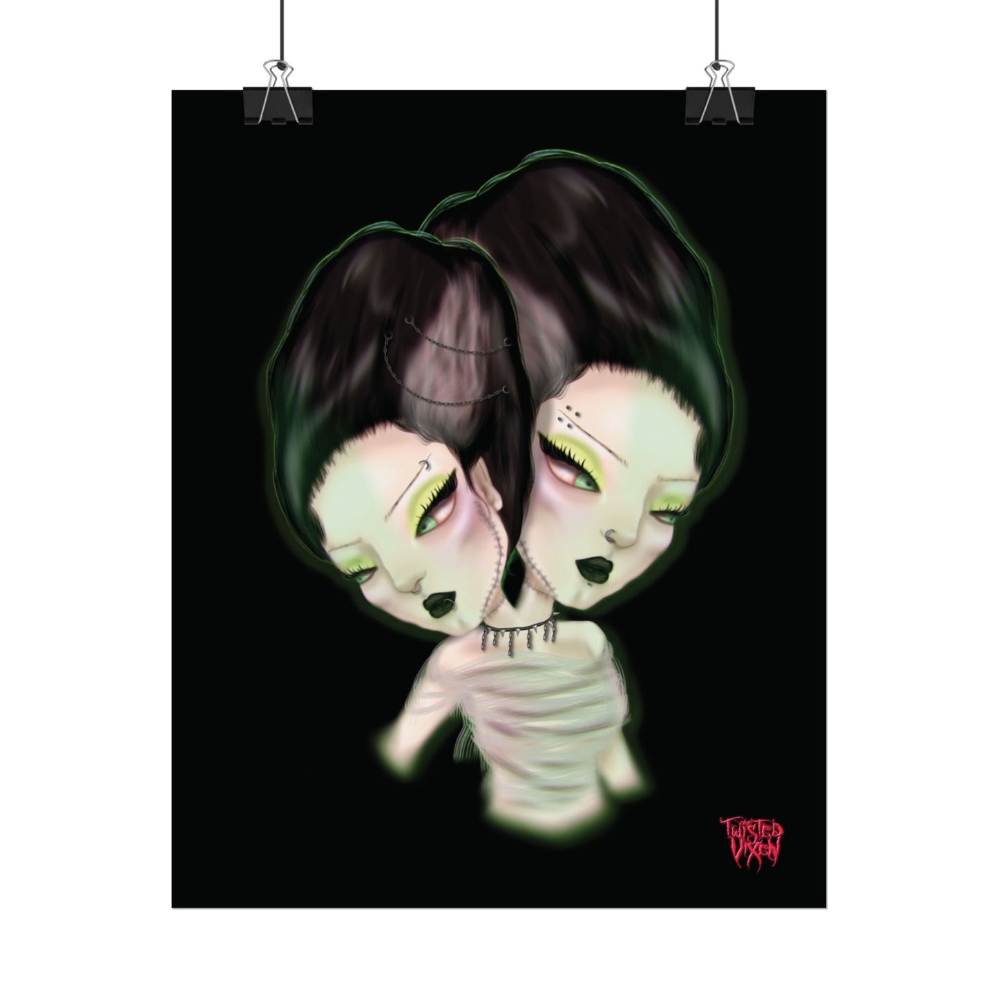 Brides of frankenstein Rolled Posters