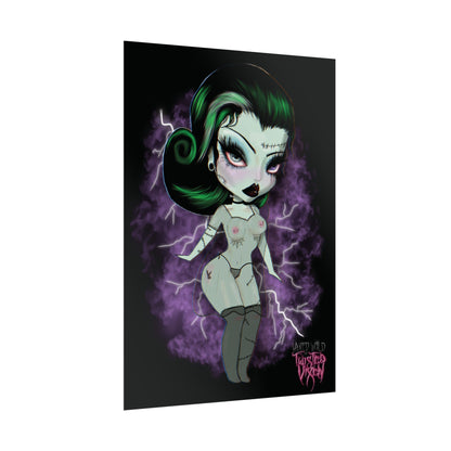 Frankies girl Rolled Poster