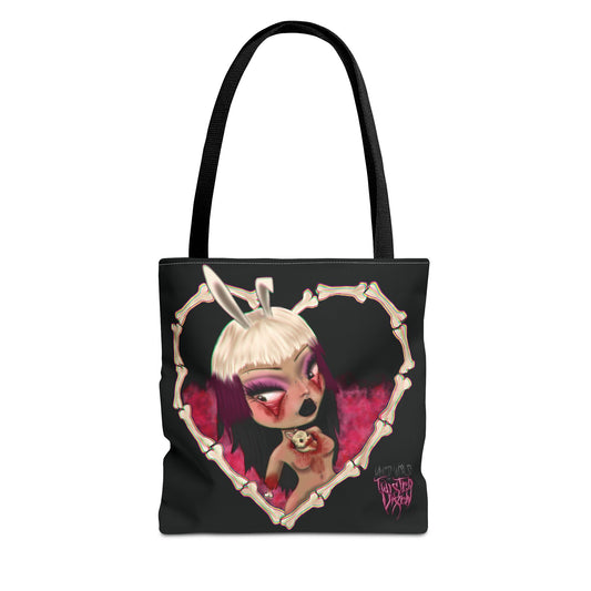 Bunny Eat your heart out tote bag