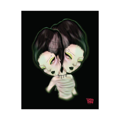 Brides of frankenstein Rolled Posters