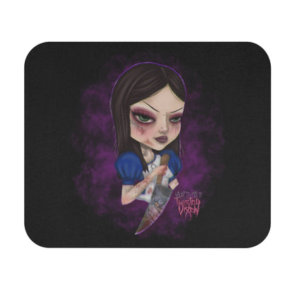 Twisted Alice Mouse Pad (Rectangle)
