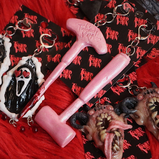 Pink bloody lobotomy tools