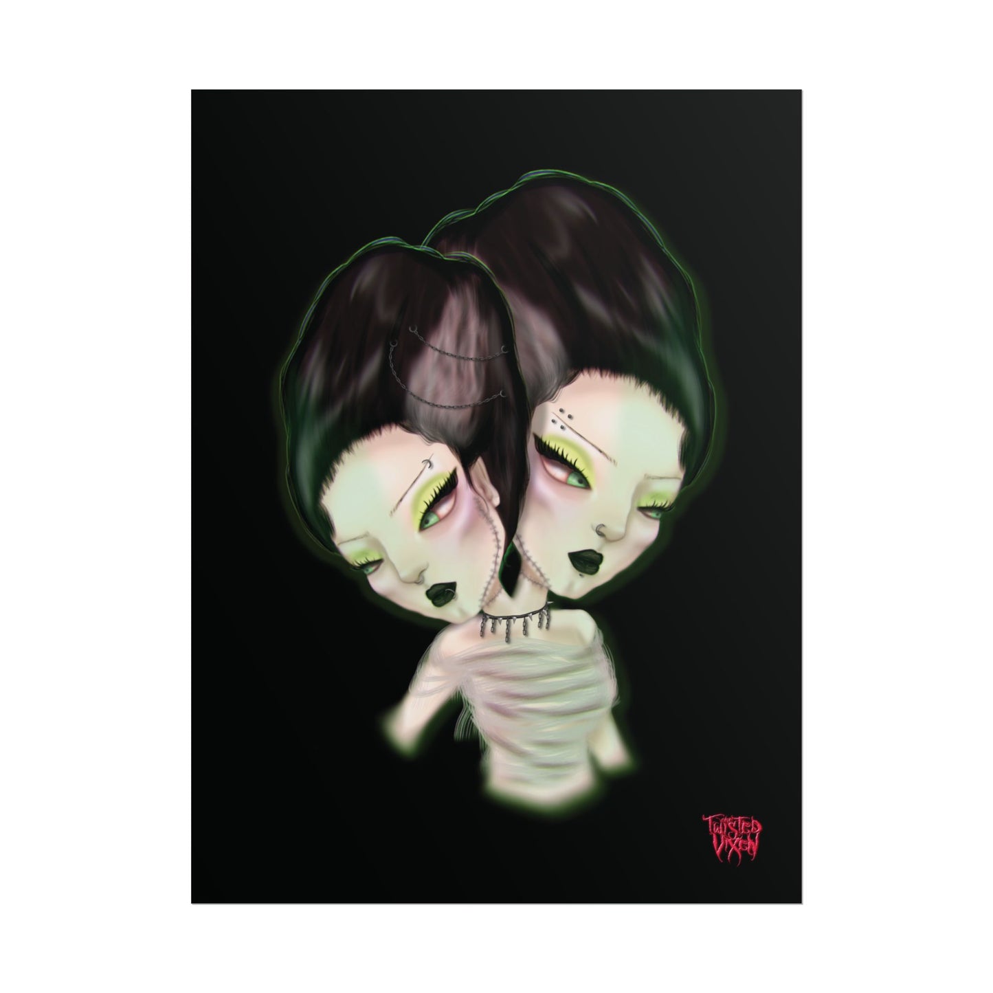 Brides of frankenstein Rolled Posters