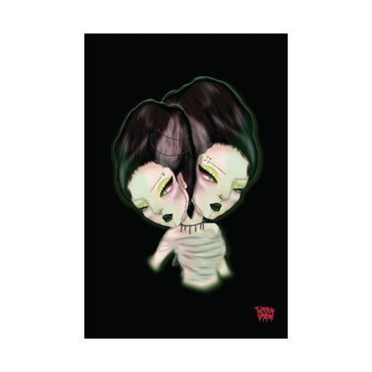 Brides of frankenstein Rolled Posters