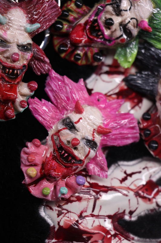 Clown keychain