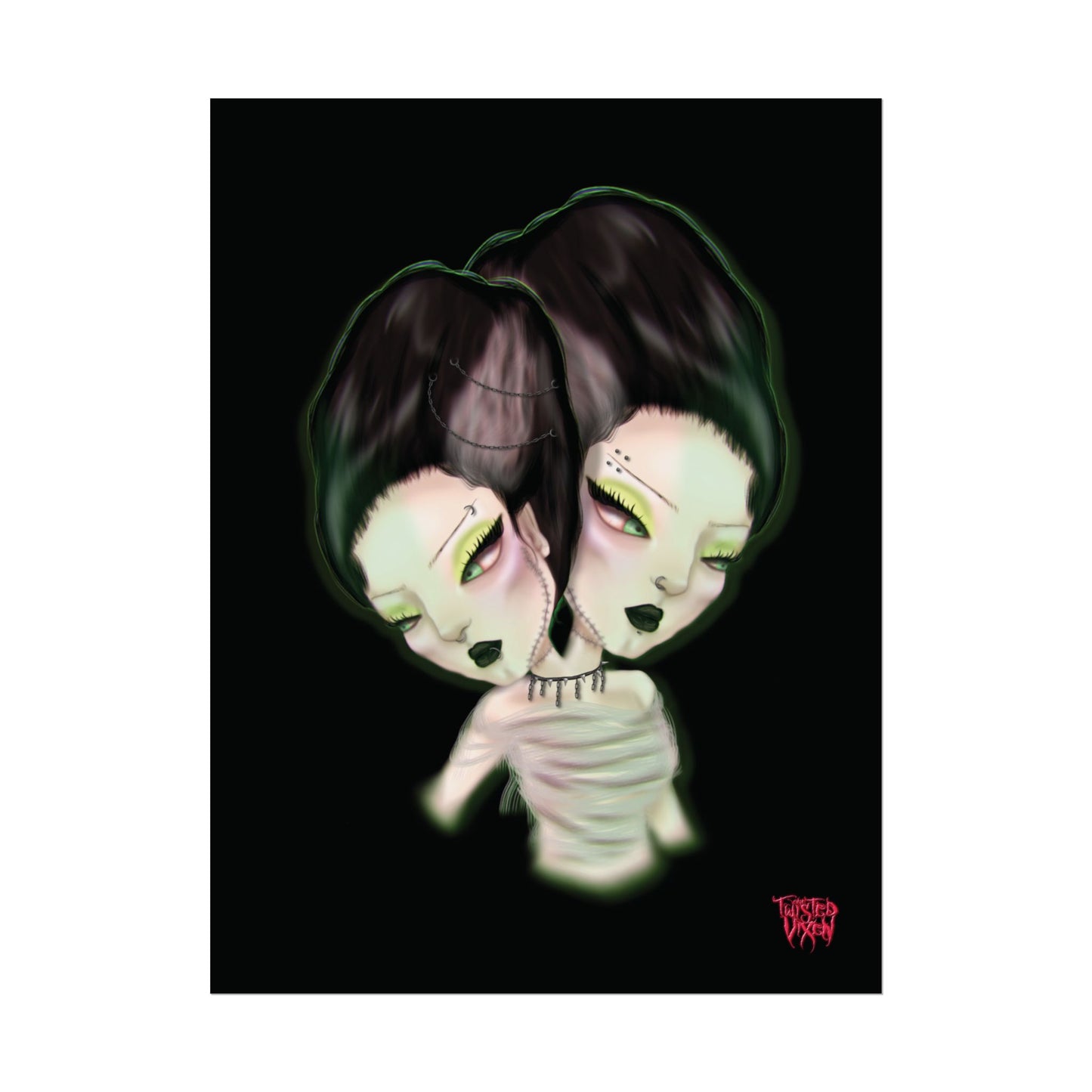 Brides of frankenstein Rolled Posters