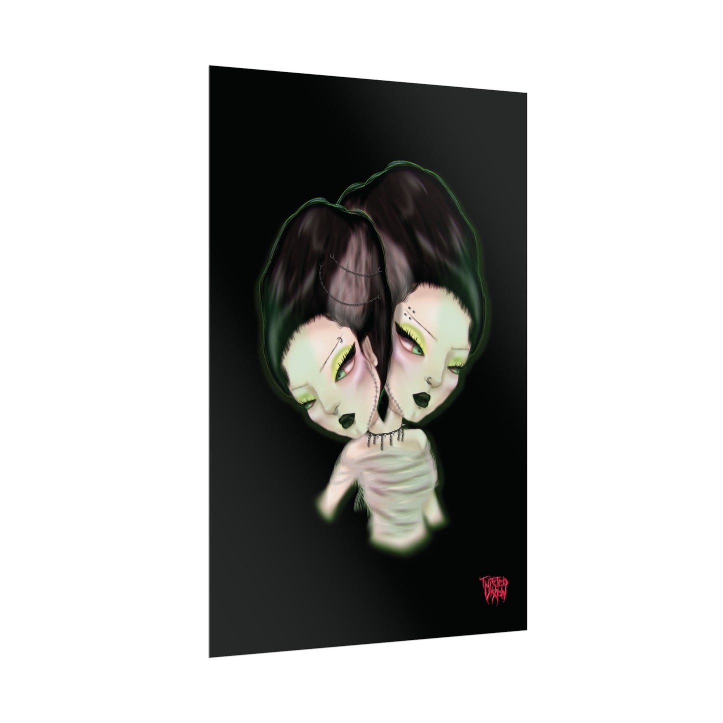 Brides of frankenstein Rolled Posters