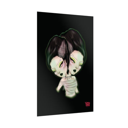 Brides of frankenstein Rolled Posters